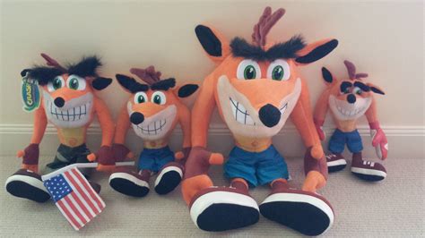 Crash Bandicoot plush collection by frozendragonflames on DeviantArt