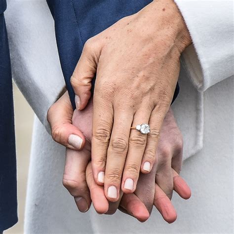 Is Meghan Markle wearing a redesigned engagement ring?