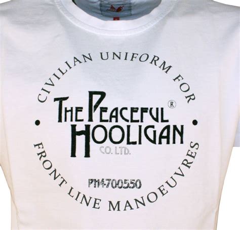 Peaceful Hooligan Miller Written Logo T-shirt White - T-Shirts from ...