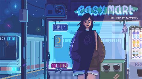 [last train] Pixel Art Background Animation on Behance