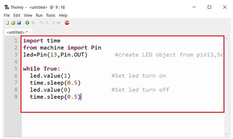 Raspberry Pi Pico GPIO with LED Blinking Examples