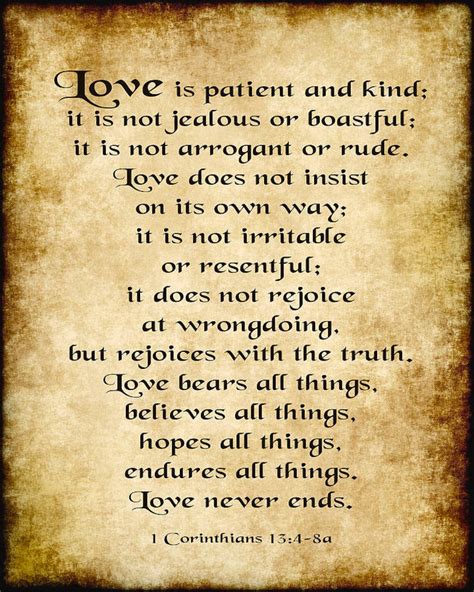 Love Is Patient Love Is Kind Printable Digital Download Corinthians 13