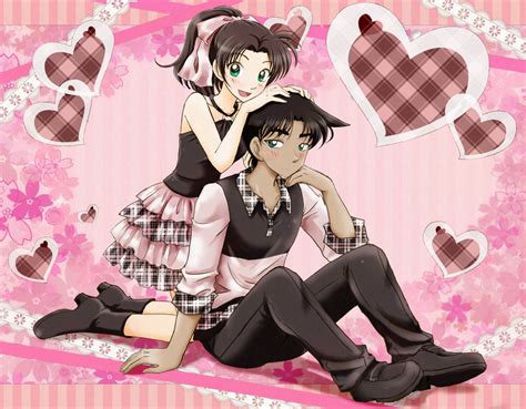 Heiji and Kazuha by chikorita85 on DeviantArt