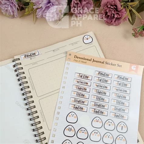 Cute Journal Sticker Sets | Days and Mood | Lazada PH