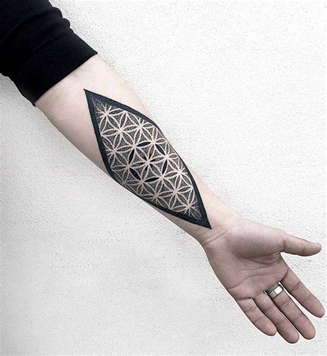 8+ Forearm Sacred Geometry Tattoo For You | Cleo Tattoobea