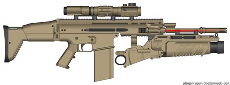 Scar Rifle by DYNAMITEBOOM on DeviantArt