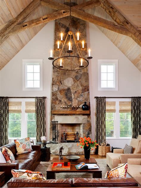 Reclaimed Wood Ceiling Beams | Houzz