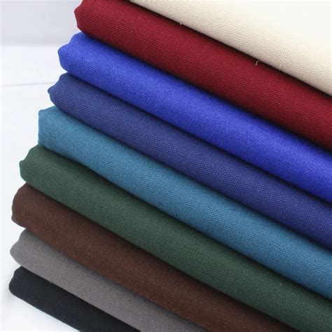 16628 43F2 , New Arrival! Pure Color Cotton Linen Fabric Plain Weave ...