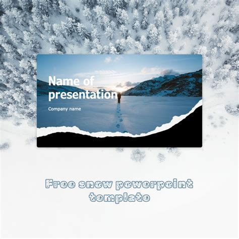 Free Snow Powerpoint Template – MasterBundles