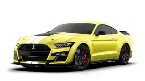 El Ford Mustang Shelby GT500 2021 estrena nuevos colores y equipamiento