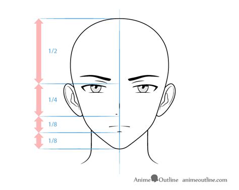 How to Draw Male Anime Characters Step by Step - AnimeOutline