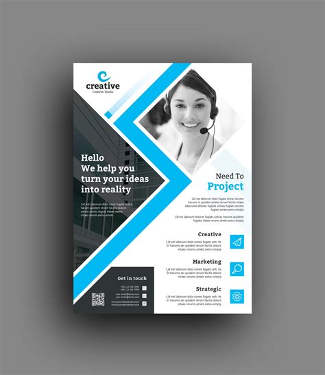 Edison Modern Business Corporate Flyer Template | Flyer design ...