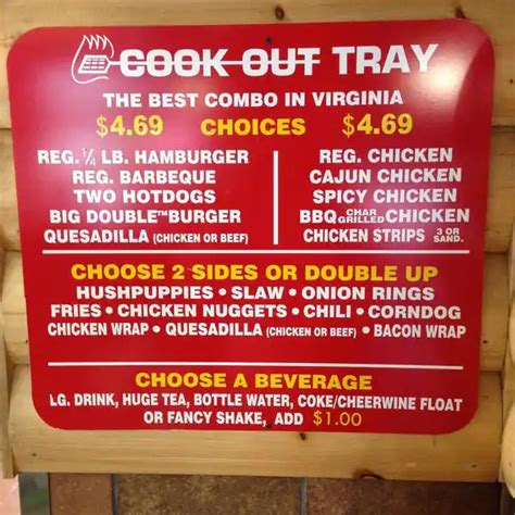 cookout restaurant sides