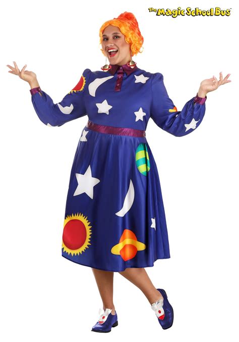 Women's Plus Size Deluxe Ms. Frizzle Costume