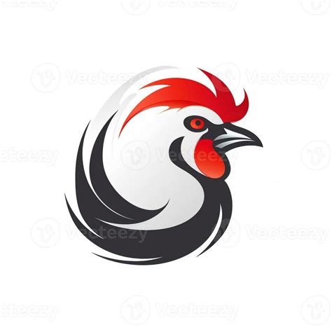 AI generated photo of logo of a chicken. Generative AI 35670997 Stock ...