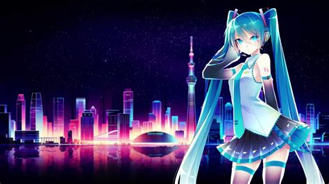 Hatsune Miku Live Wallpaper - MoeWalls