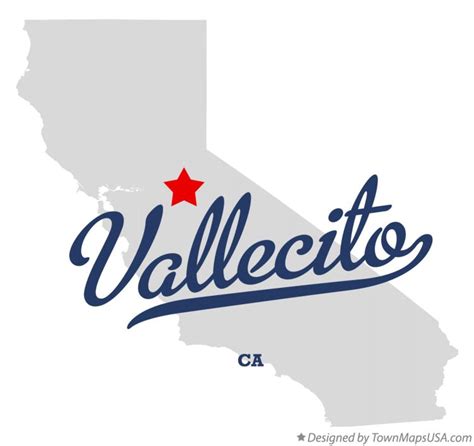 Map of Vallecito, CA, California