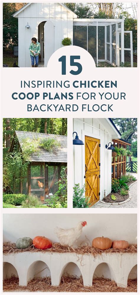 15+ Inspiring Chicken Coop Plans for Your Backyard Flock - Curbly