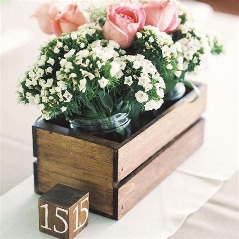 Wooden Crate Box / Custom Rustic Wood Box / Decoration for Wedding ...