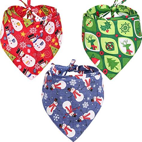 Christmas Dog Bandanas & Scarves