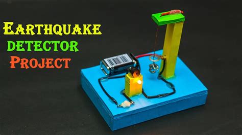 School Science Projects Earthquake Alarm - YouTube