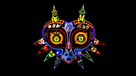 Legend Of Zelda Majora's Mask Minimalist - 1900x1000 - Download HD ...