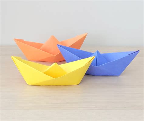 How To Make An Easy Paper Boat | Easy Crafty Pattern