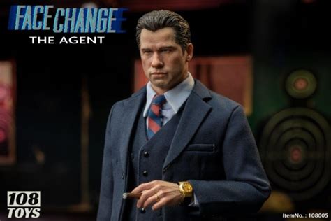 108 Toys 108-005 Face/Off John Travolta Sean Archer The Agent 1/6 ...