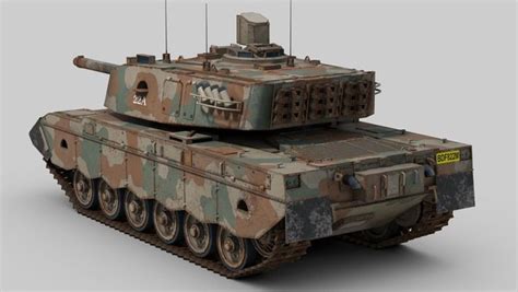 3D Olifant Tank model - TurboSquid 1953060