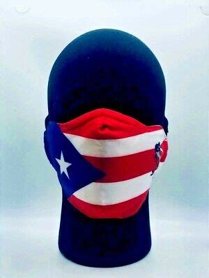 PUERTO RICO FACE FLAG PRIDE MASK | eBay