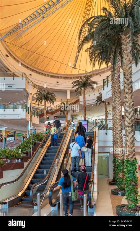 Entrance to the City Center Mall Doha, a large shopping mall in ...