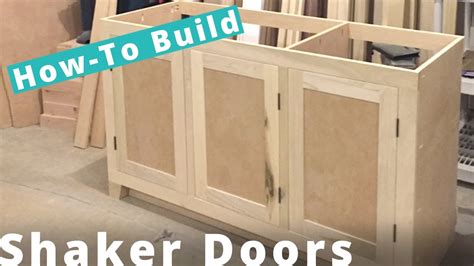 How To Build A Shaker Cabinet Door You