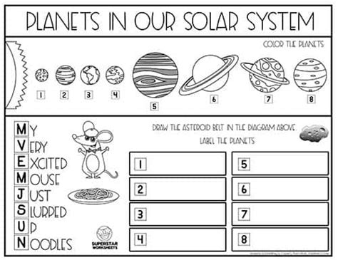 Solar System Worksheet Pdf – Imsyaf.com