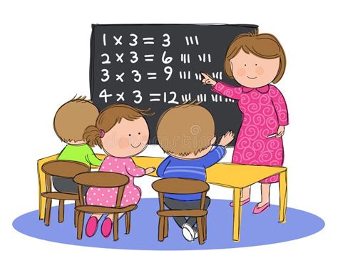 Elementary Students Math Clipart