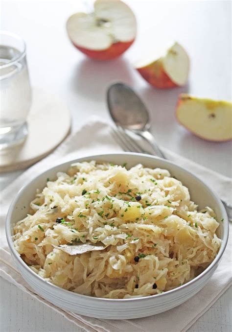 Learn how to cook sauerkraut. A simple, quick German sauerkraut recipe ...