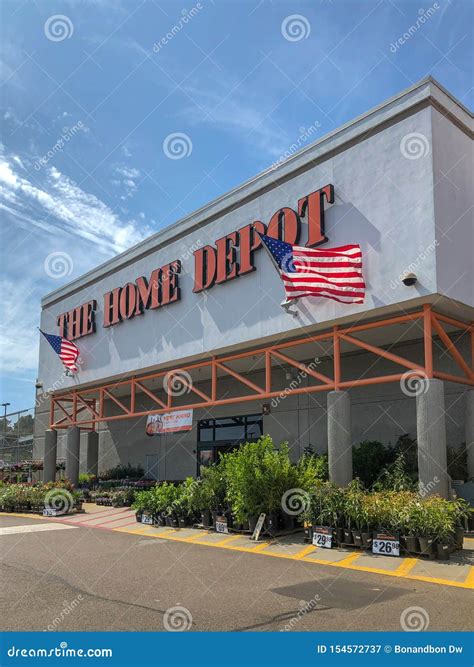 The Home Depot Store in Oceanside Editorial Photography - Image of ...