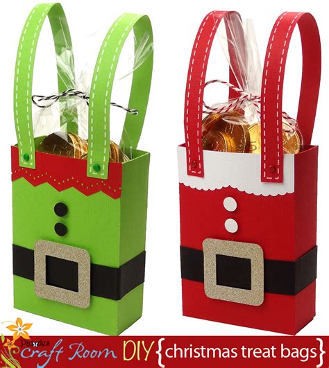 Christmas Treat Bags - Pazzles Craft Room