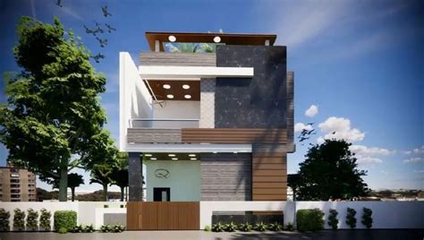 walkthrough #revit enscape render #exterior design # revit render # ...