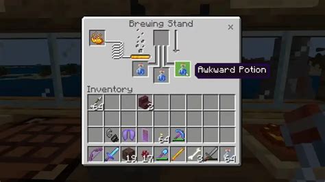 How to make Awkward Potion in Minecraft - Pro Game Guides