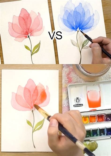 20+ Best Watercolor Flowers Tutorials & Videos - A Piece Of Rainbow