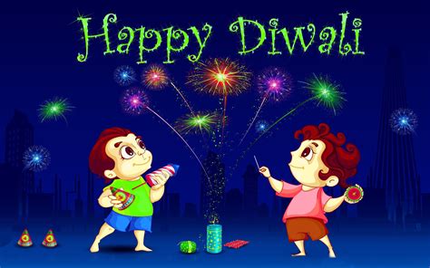 HD wallpaper: Happy Diwali Celebration With Fireworks Animated Hd ...