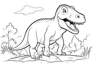 Free Printable Dinosaur Coloring Pages For Kids