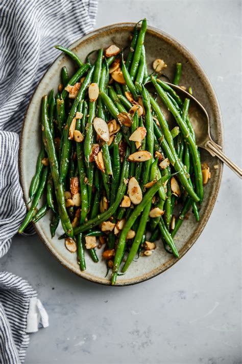 How To Make Green Beans Almondine - A Beautiful Plate