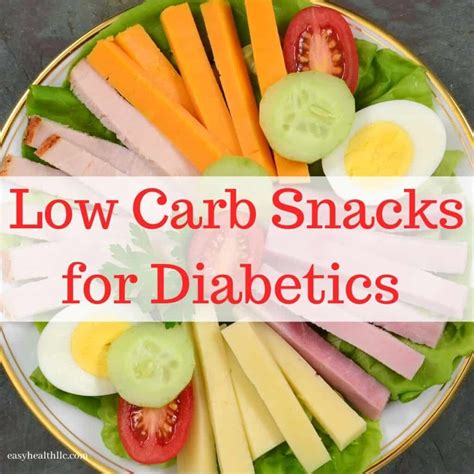 Low Carb Snacks for Diabetics - EasyHealth Living