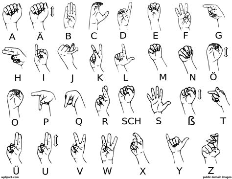 sign language letter a clipart - Clip Art Library