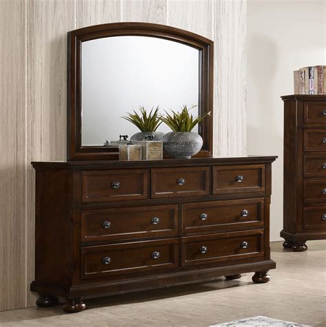 Glory Furniture 7 Drawer Dresser with Mirror & Reviews | Wayfair