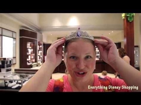 Shopping for Princess Tiaras in Downtown Disney | Princess tiara ...