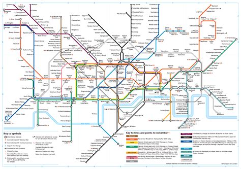 Plano mapa de metro de Londres - Blog de Viajes