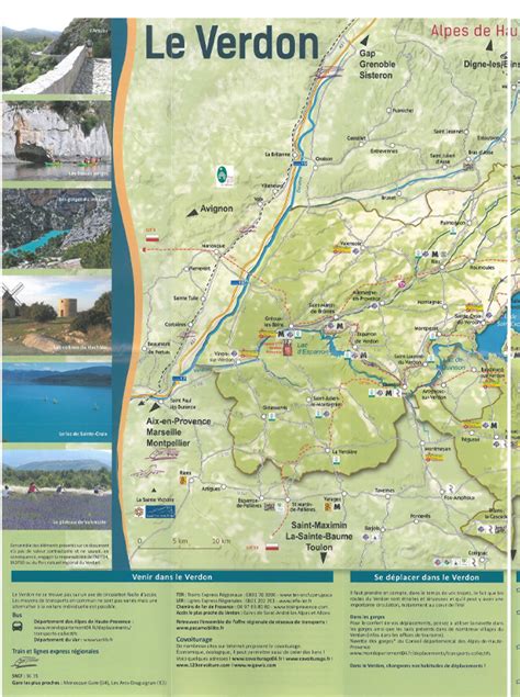 Documentation: Our brochures to download - Lakes and Verdon Gorges ...