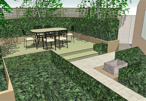 Sketchup Landscape Design Examples Quiz, Planting Ideas For Small ...